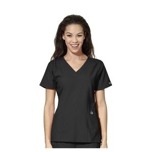 Brand New! WonderWink W123 Black Joggers Scrub Set